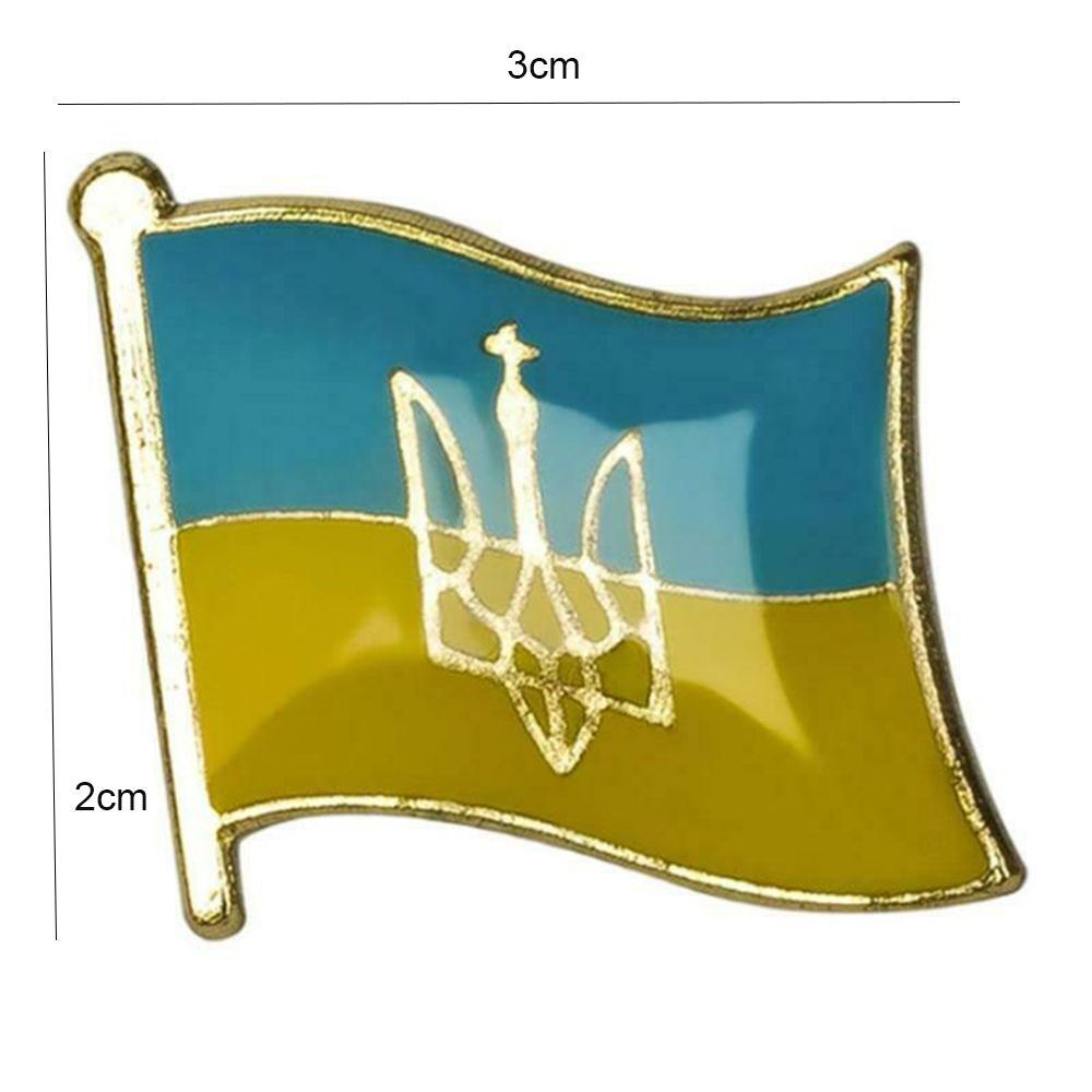 Stop War Peace Ukraine Flag Support Ukraine Ukraine National Flag Pin Badge
