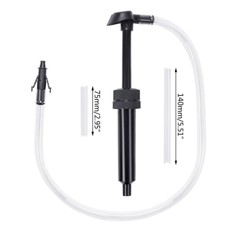 Manual Suction Pipe Gas Siphon Pump Gasoline Fuel Water Shaker Siphon Hose