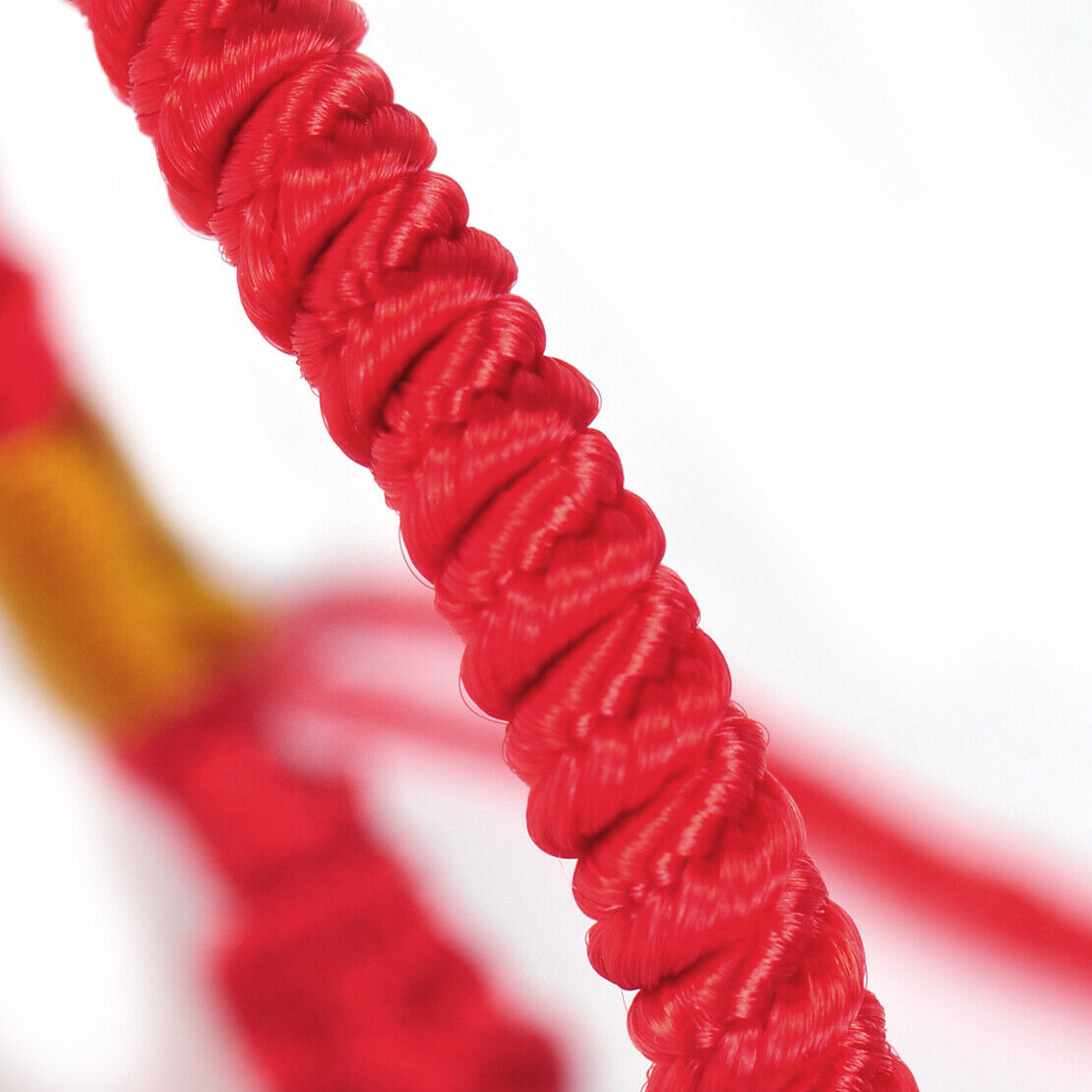 10x Handmade Lucky Red String Bracelet Beaded Braided Rope Hand Charm Li