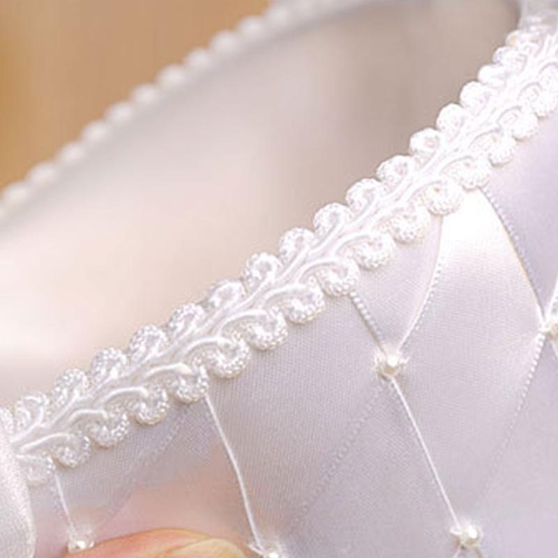 Flower Girl Wedding Basket Candy Gift Package for Banquet Holiday Daily Use