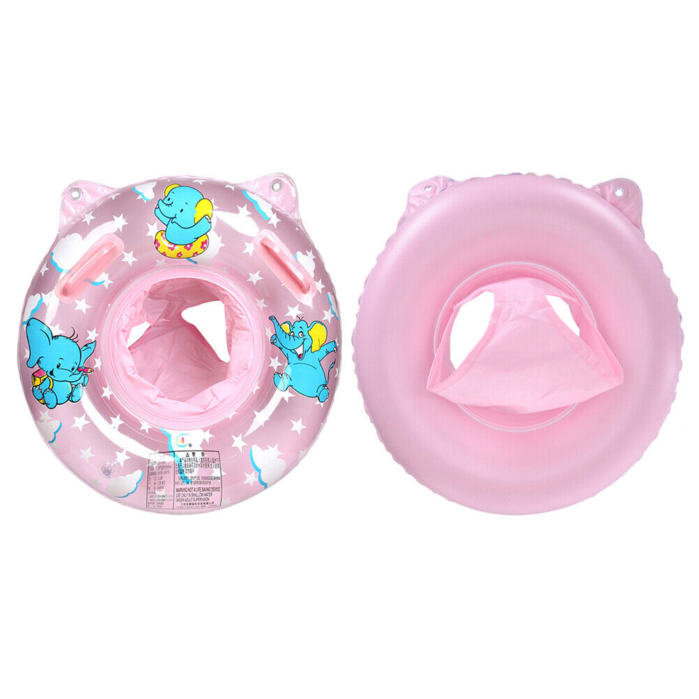 Baby Inflatable Swimming Rings Seat Kids Infant Floating Swim Circle (Pink)