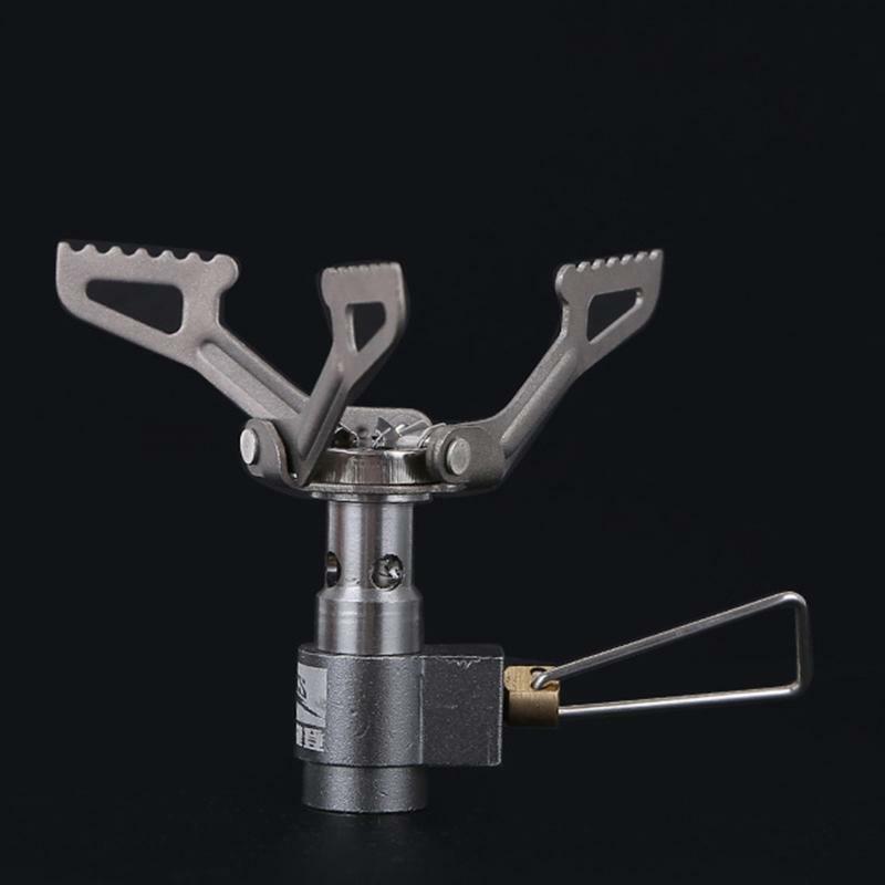 Titanium BRS Mini Portable Stove, Gas Stove for Survival Oven, Pocket, Picnic
