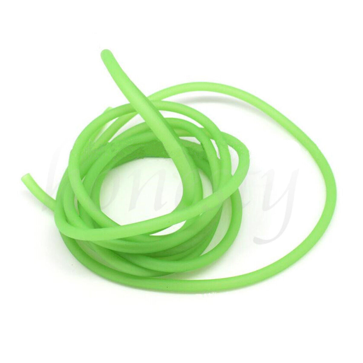 2mm Diameter Silicone Light Luminous Line Glow Tubing Fishing Wire Rope Green 2M