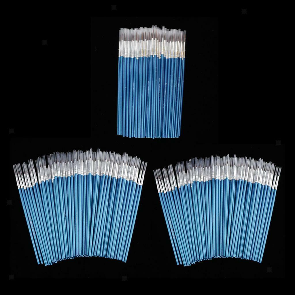 Set of 300 Round Paint Brushes Set  Paint Brushes Detailing & Rock