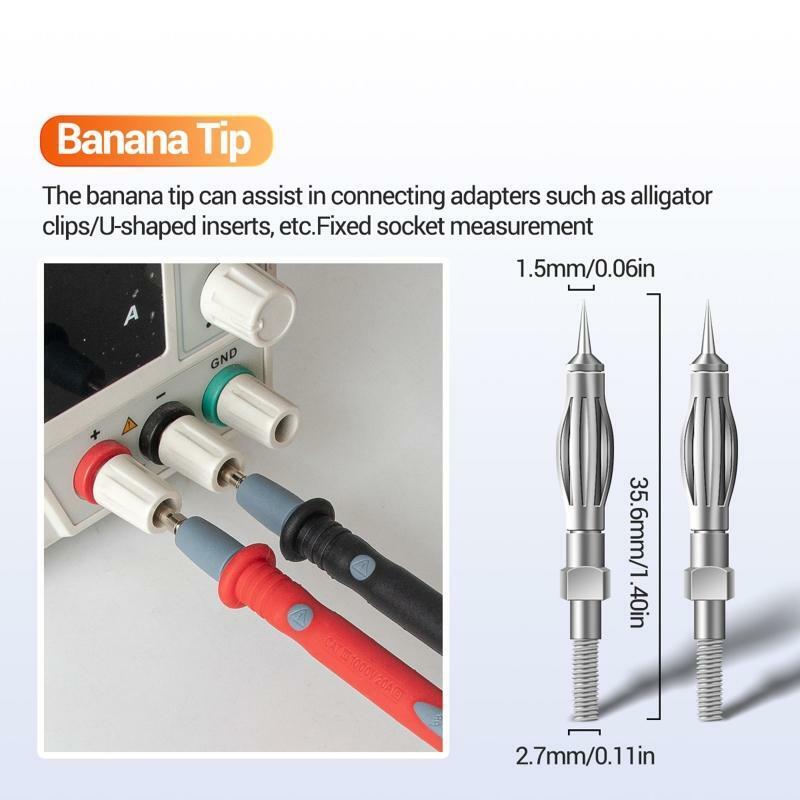 22PCS/SET 1000V Multi-function Multimeter Test Kit Test Leads Replaceable Probe