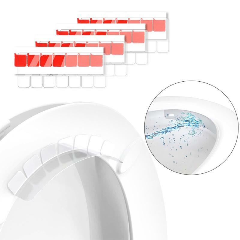 Pee Guard for Toilet Prevent Splashing Urine, Urine Deflector with Superglue