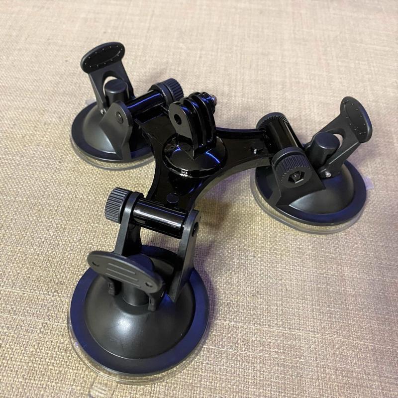 Camera Suction Cup Holder Adapter for Go Pro Sjcam Sj7 Yi 4k H9 Go Pro 7 Osmo