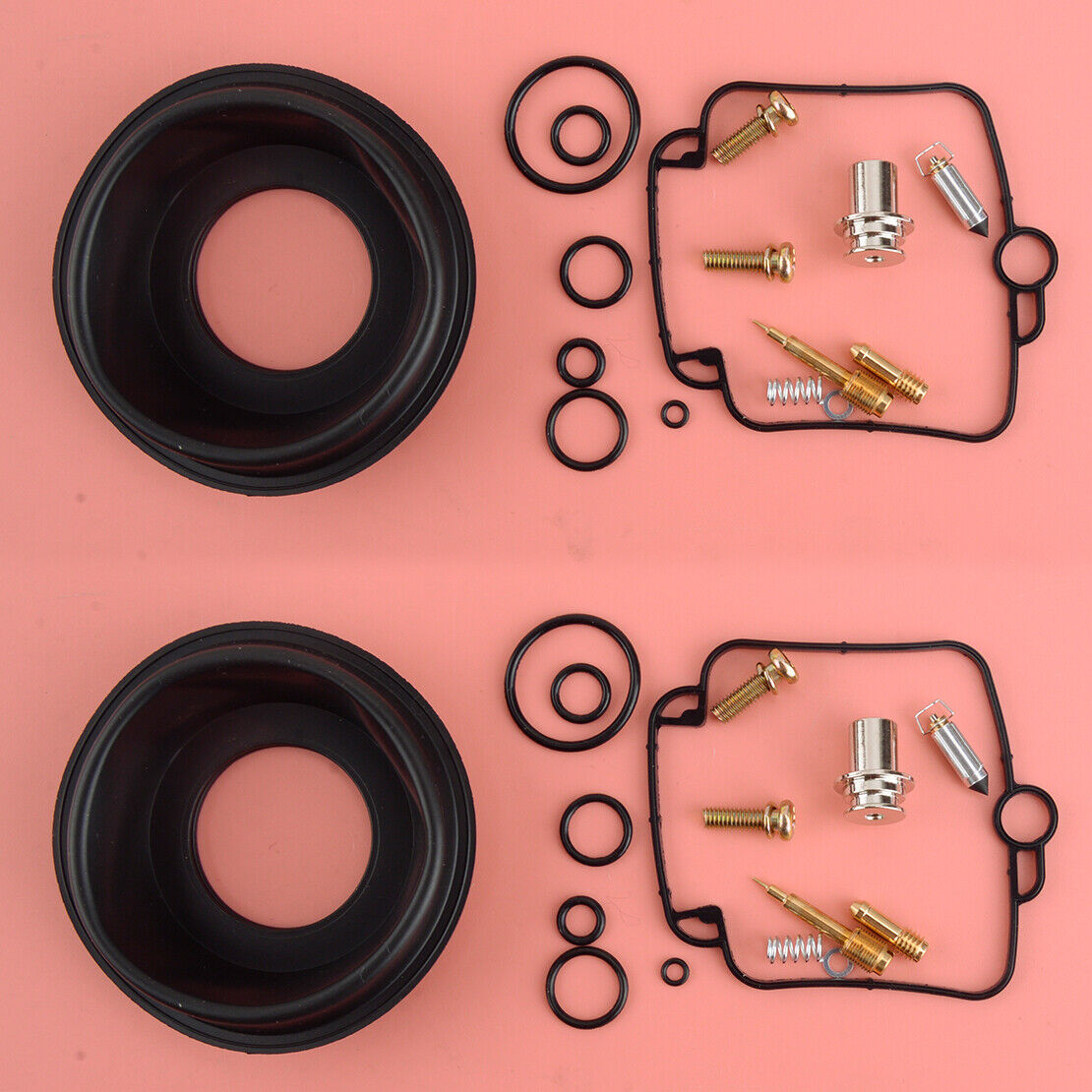 2set Carburetor Vacuum Diaphragm Repair Kit Fit for Aprilia Pegaso 650 Cube