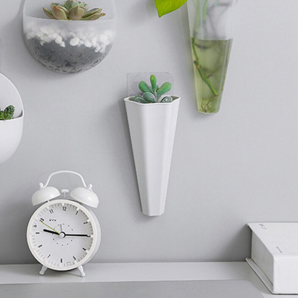 Plant Hanger Flower Pot Wall Hanging Bonsai Planter Garden Home Decor (D)