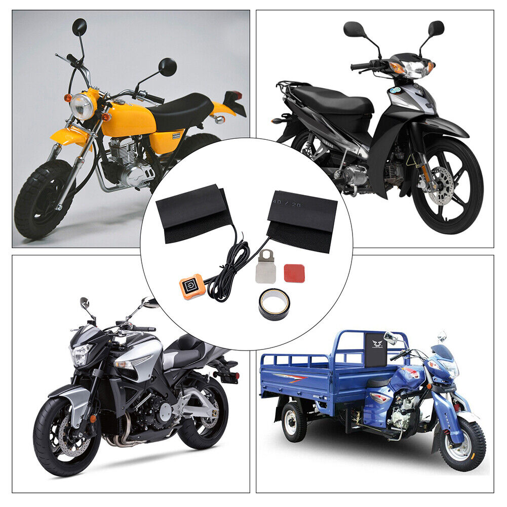 12V 3-Gear Electric Heated Handlebar Grips Scooter Motorcycle Universal