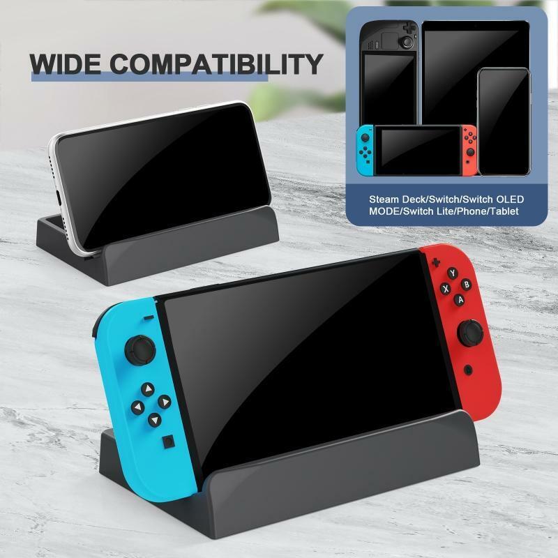 Foldable Stand Portable Bracket 3-Angle Adjustable for Switch/Switch Lite/Phone