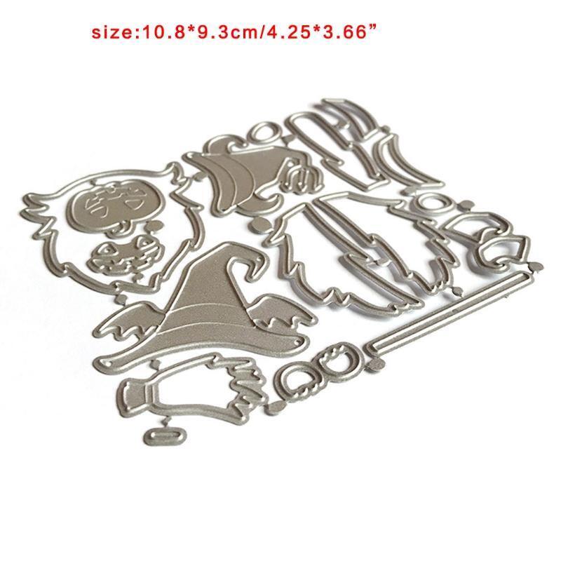 DIY Embossing Gnomish Halloween Stencil Carbon Steel DIY Album Paper Card Mould