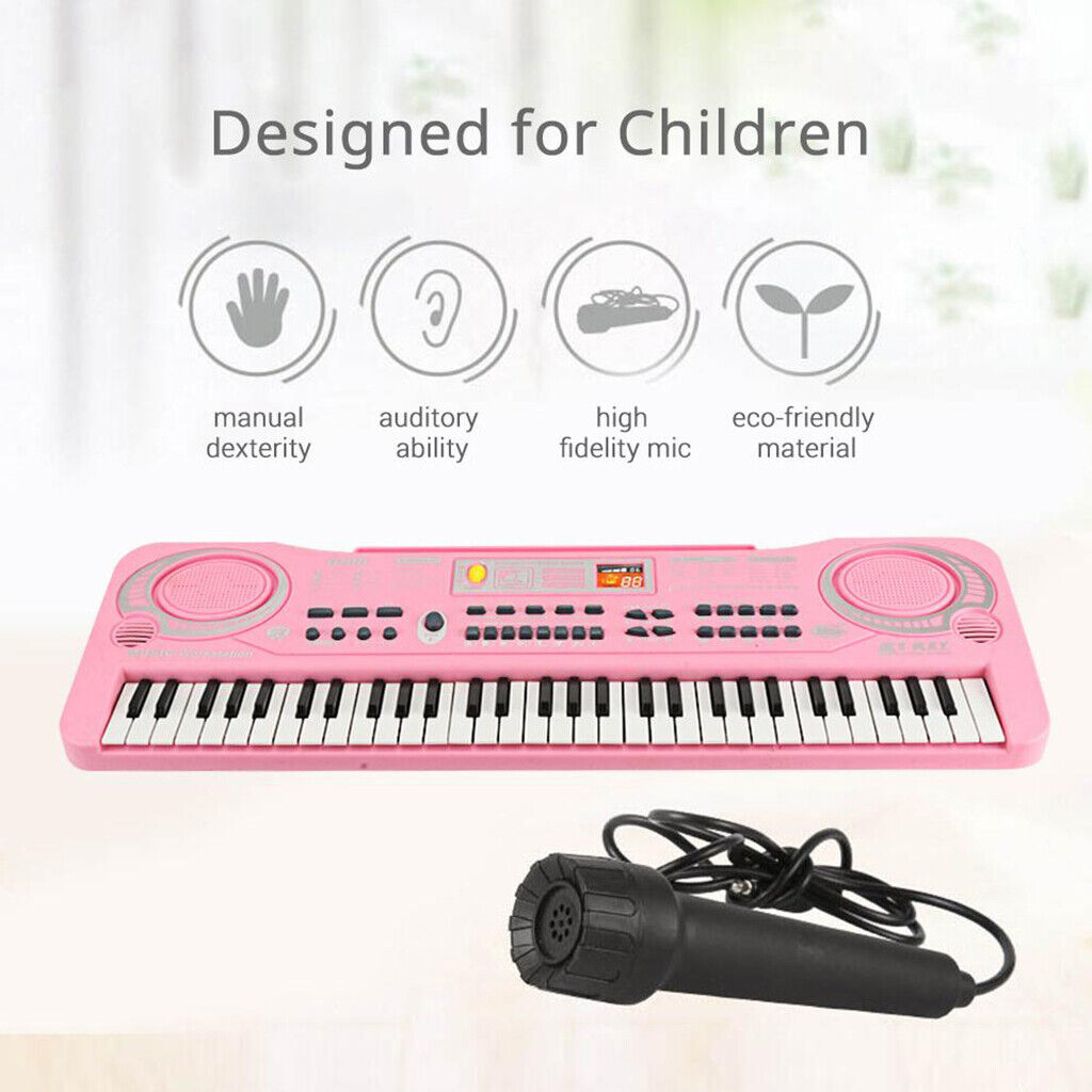 Musical Keyboard 61 Keys Electronic  Piano for Beginner