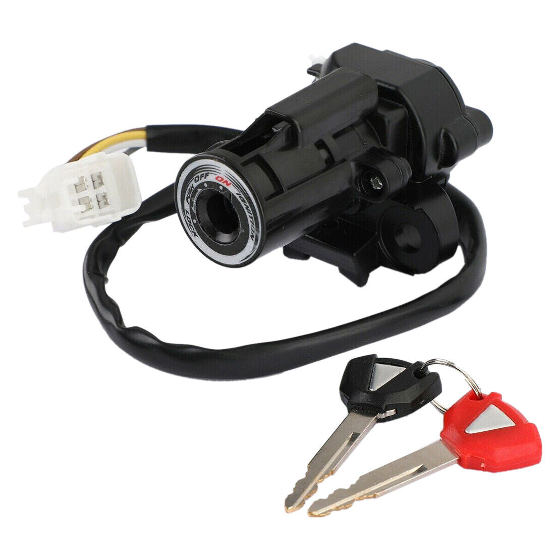Ignition Switch w/ Key Fit for Kawasaki ZX1000 ZX636 ZX1400 ER650 EX650 EX400