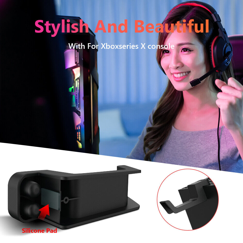 Headphones Holder Earphone Storage Hook Hanger Bracket for Xbox Series X