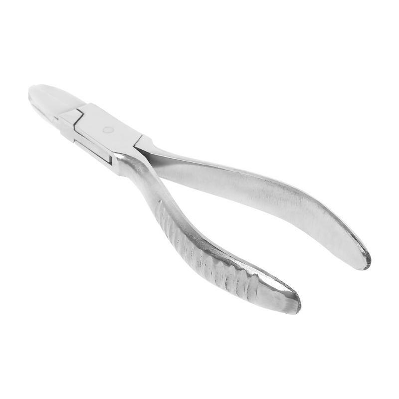 1Pc Glasses Optical Repair Pliers Stainless Steel Prevent Injury Square Head Jaw