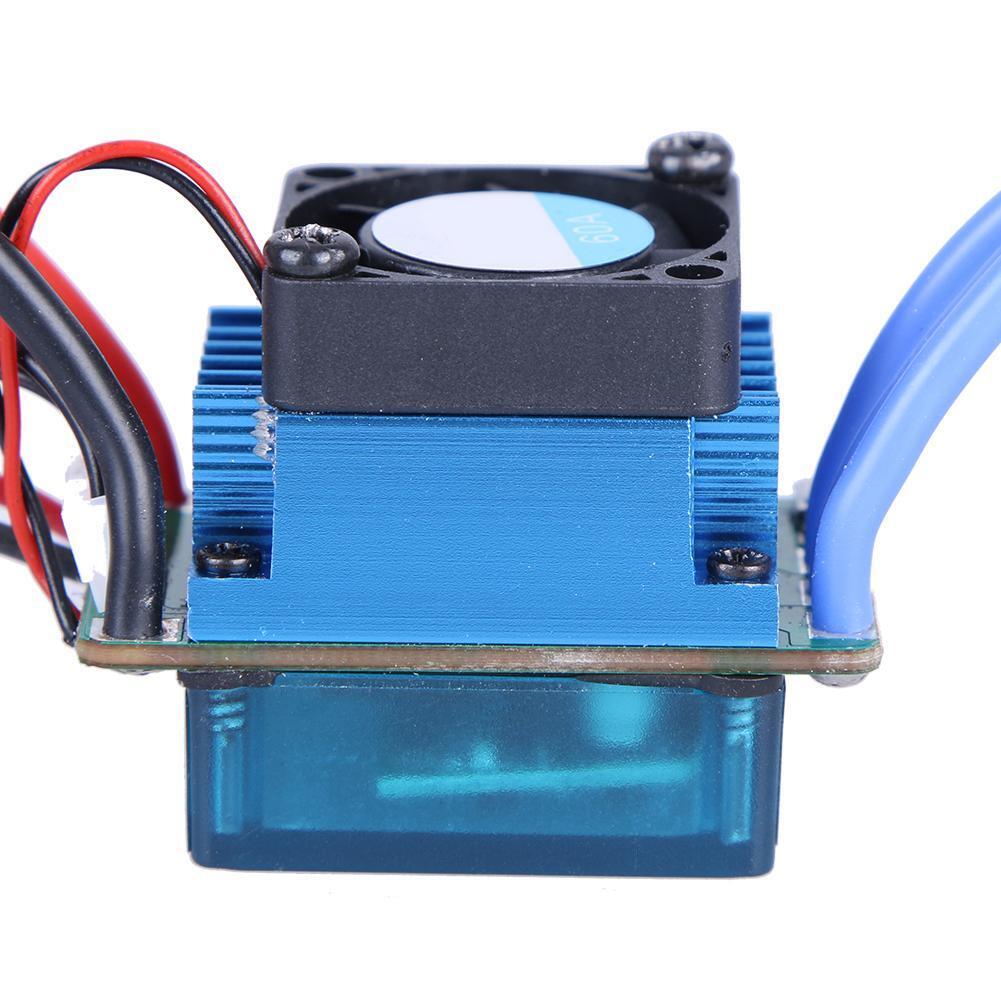 60A Low Resistance Brushless Electric Speed Controller for (ESC) 1:10 Car