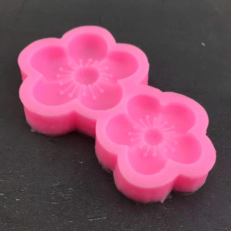 Cake Chocolate Baking Moulds Plum Shapes Perfect Gifts for Children Baking Lover
