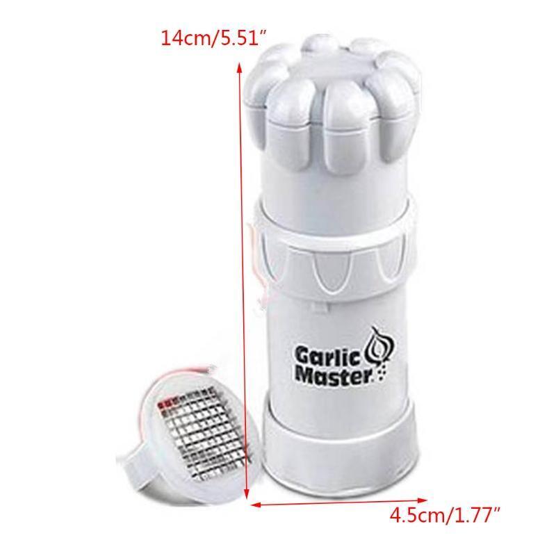 Mini Stainless Steel Garlic Press Rocker Premium Garlic Mincer for Cooking