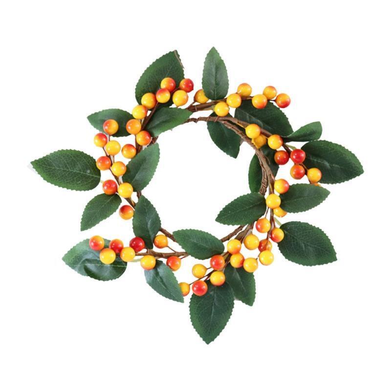 Halloween Wreath Candle Holder Home Party Church Dining Room Fireplace Ornaments