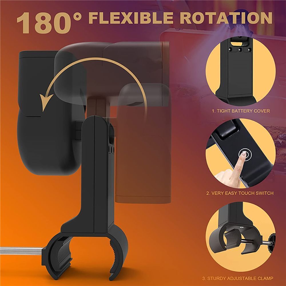 Camp Outdoor Accessories Grilling Tools Grill Light Barbecue Lamp Flashlight