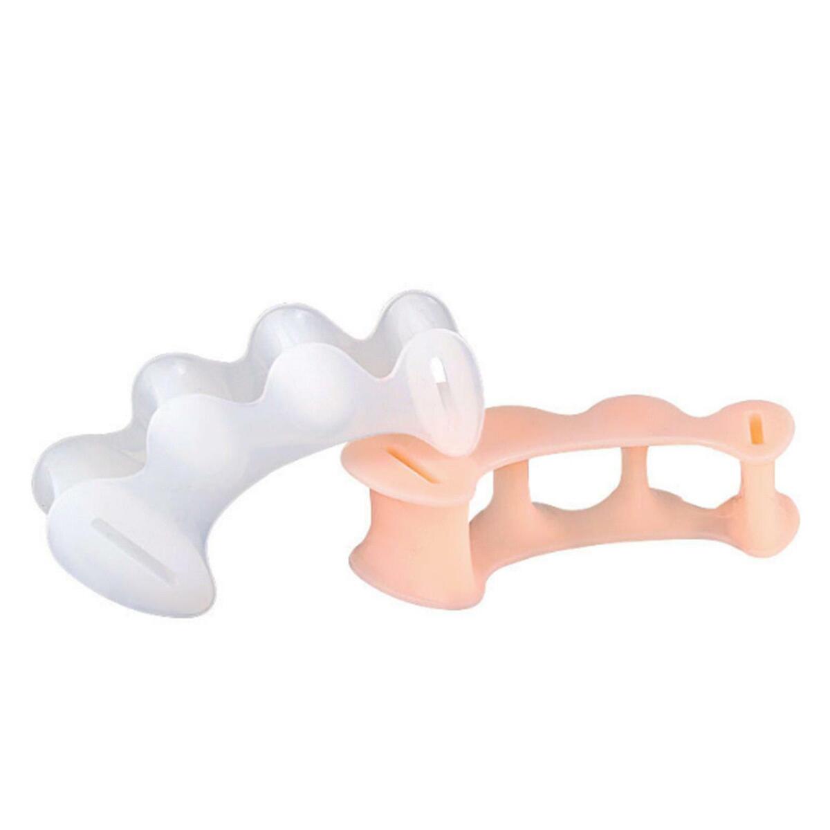 8pcs 4 Pairs Gel Toe Separators Hammer Straighteners Fixed Set for Yoga