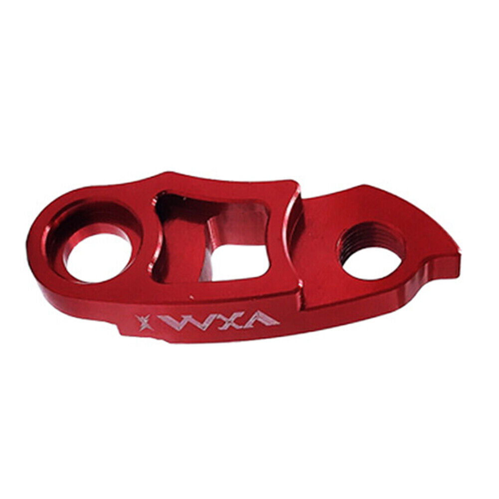 VXM Bike Rear Derailleur Hanger Extender Frame Gear Tail Hook (Red Long)