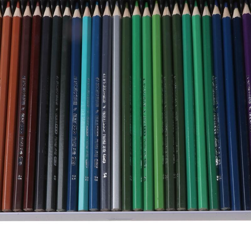 72 Pencils Oily Color Lead Paint Brush Water Soluble Colored Drawing Tool Kit