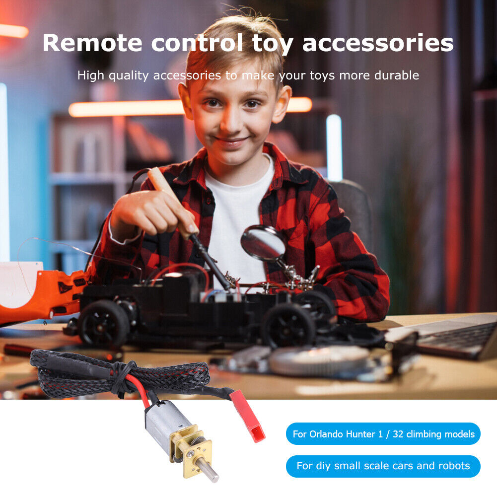 N20 Brushed Motor+30A Brushed ESC for Orlandoo Hunter 1/32 RC Car (200rpm)