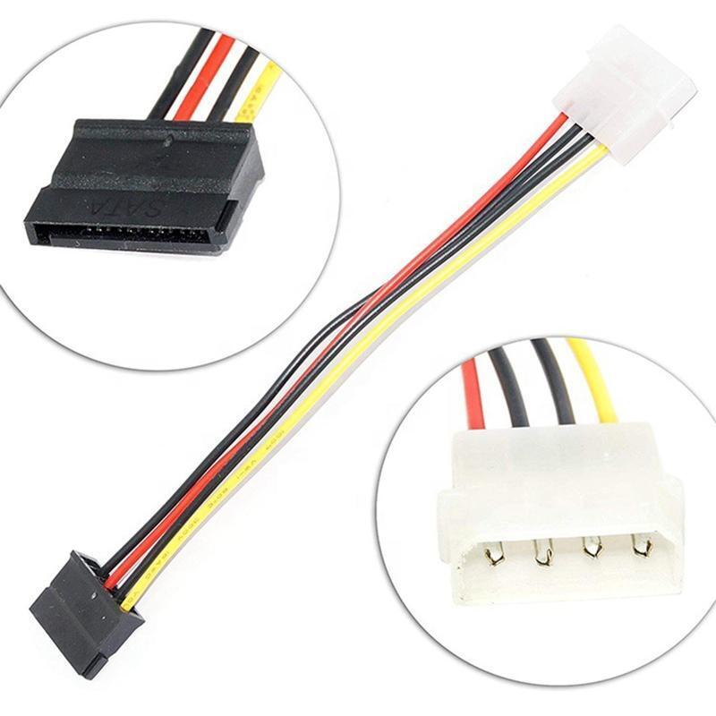 Sata Power Converter Adapter Cable 4Pin IDE S ATA Sata 15P Power Wire