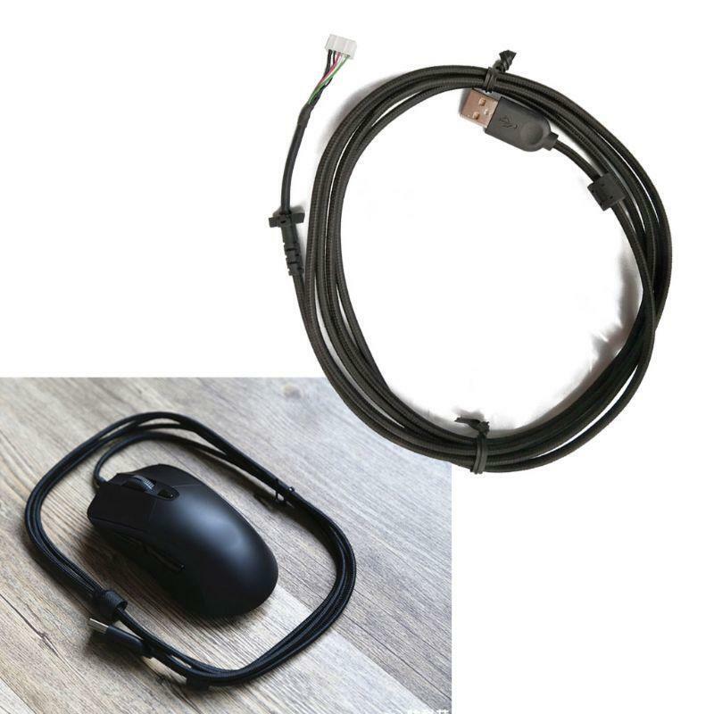 Durable Nylon USB Soft Mouse Cable Line Replacement Wire For logitech G403 Mouse