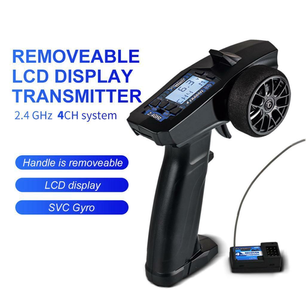 2.4Ghz Radio Transmitter Surface Controller LCD Display for RC Car Truck