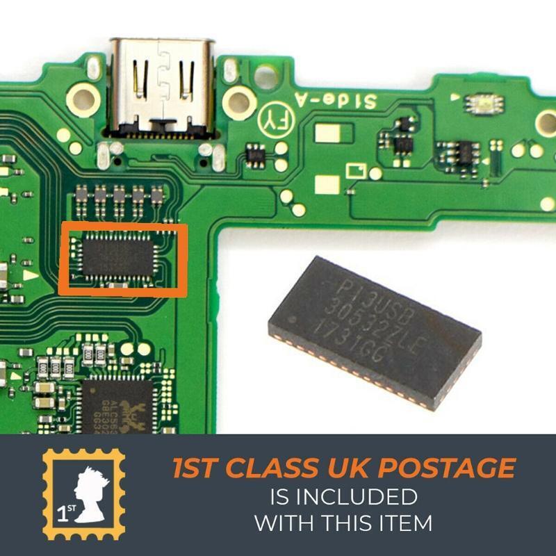 2Pcs PI3USB P13USB AV Video Audio IC Chip Replacement for NS Switch Game Console