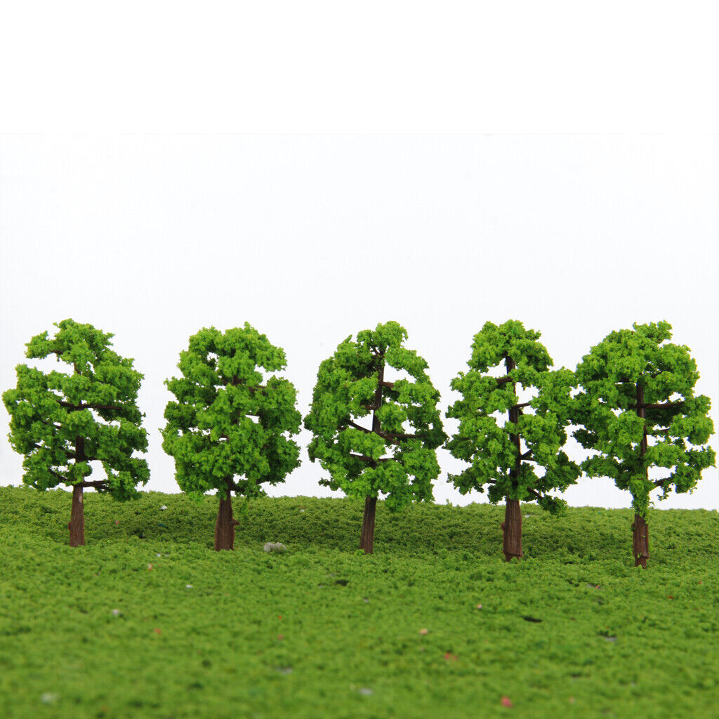 60Pcs 1:150   - Scenery Railway Forest Wargame 8cm/3.15"