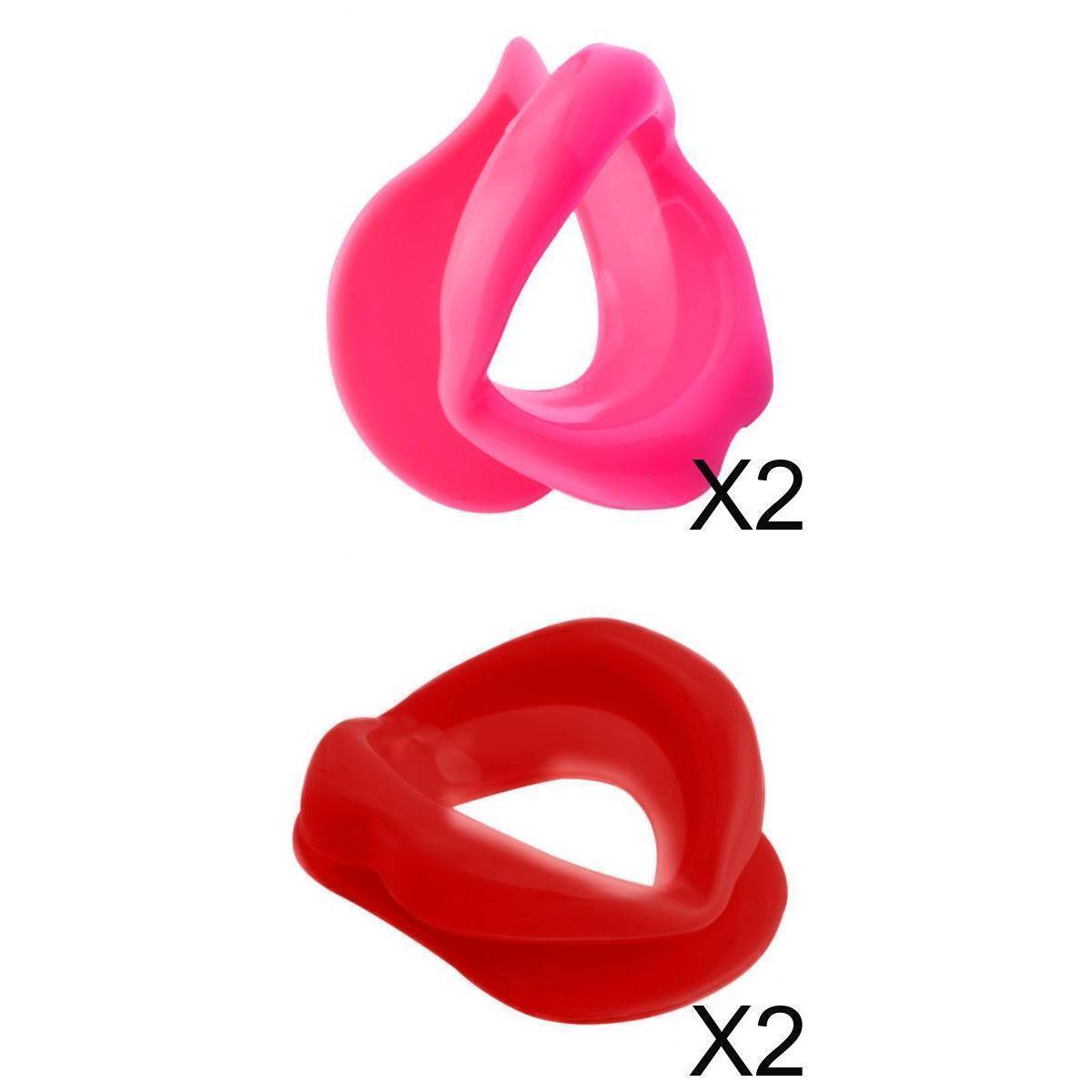 4 Pieces Face Lift   Lip Trainer Tightener Muscle Oral