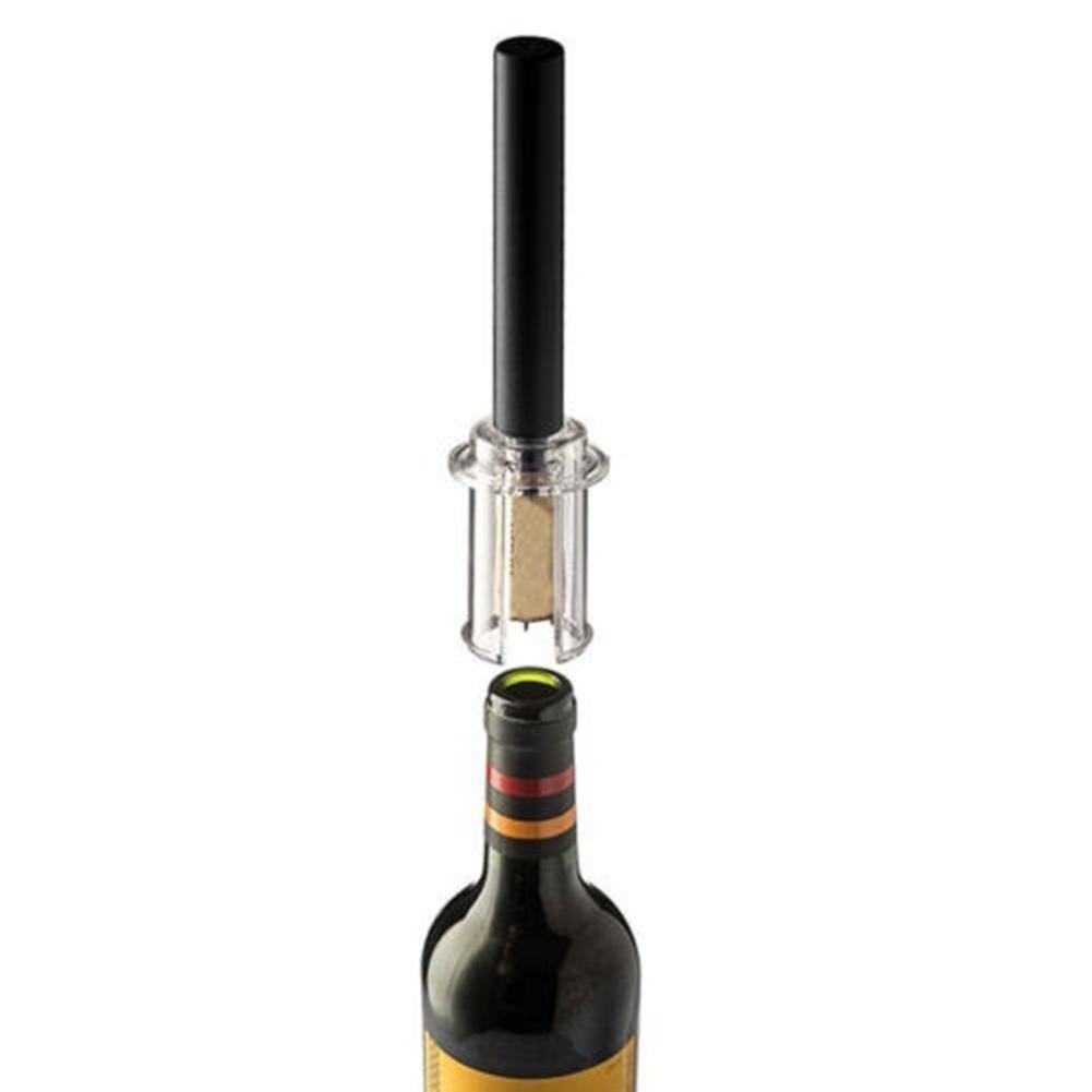 Air Pressure Wine Opener Bottle Pump Stainless Steel Pin Cork Screw Tools