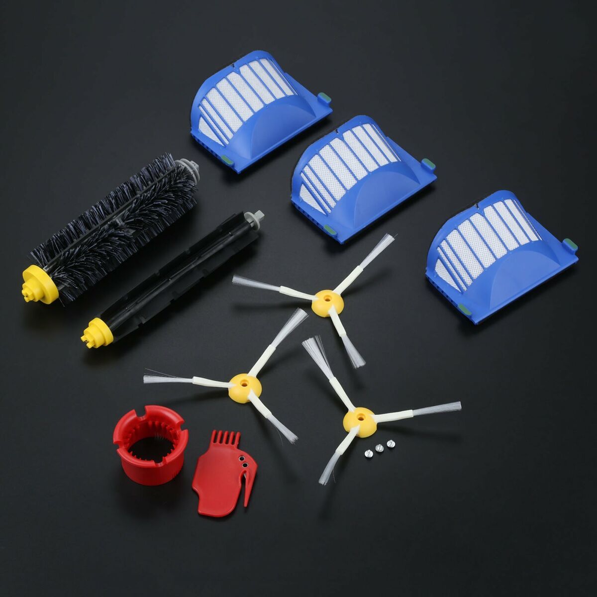 Vacuum Filter Brush Cleaning Kit Spare Part For iRobot Roomba 500/600/700 Series