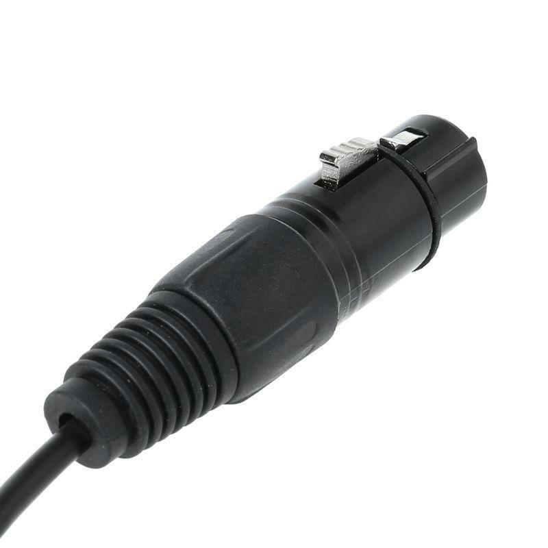 For Airbus XLR to GA Dual Plug 5 Pin Adapter Cable Aviation Headphone Cable Kit