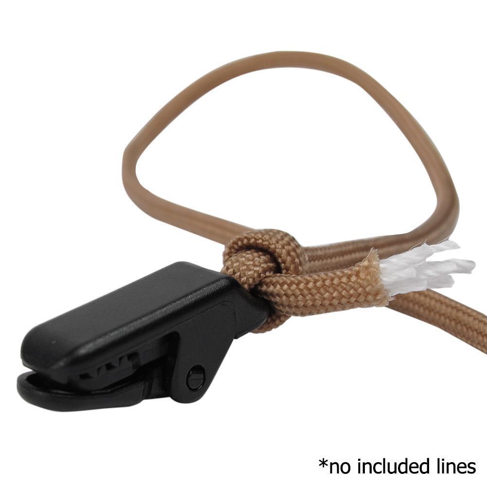 20pcs Windproof Tents Awning Clip Clamps Outdoor Camping Wind Rope Clips