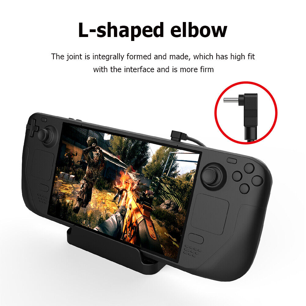 Console Silicone Sleeve Tempered Film Bracket Cable with Bag for Steam Deck