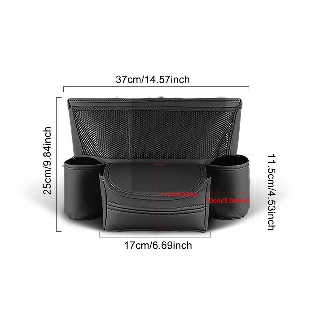 Car Seat Storage Bag Seat Back Net Organizer Container Auto Handbag Holder