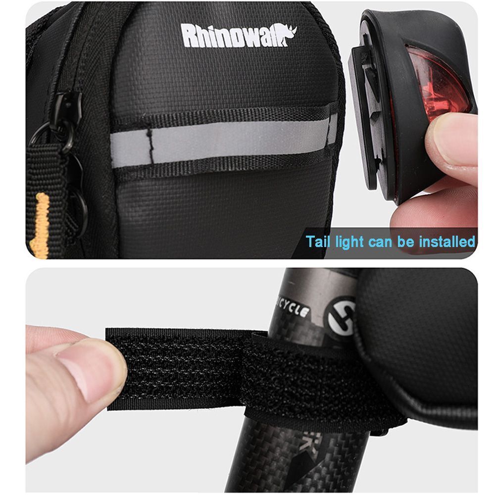 Sports Outdoor Bike Saddle Bag Under Seat Storage Cycling Bags Rear Tail Pouch