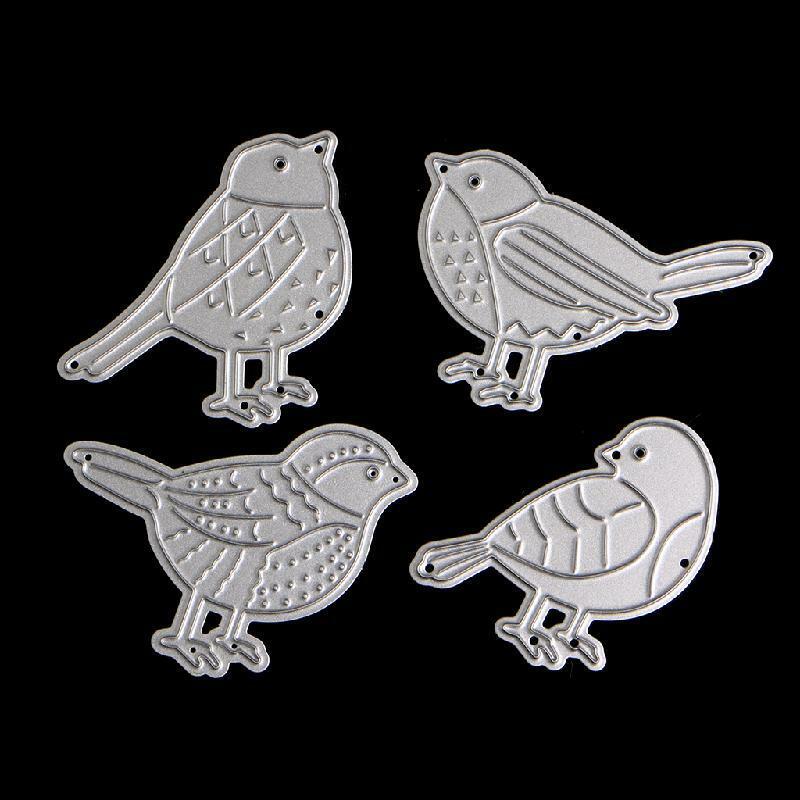 Birds Cutting Dies Stencils Scrapbook Album Embossing Paper Card DIY Craft Decor