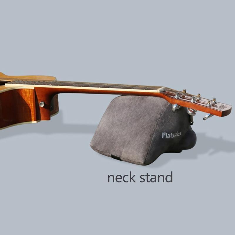 Folk Classical Guitar Inflatable Pad Rest Support Cushion Playing Stand Leg Pad