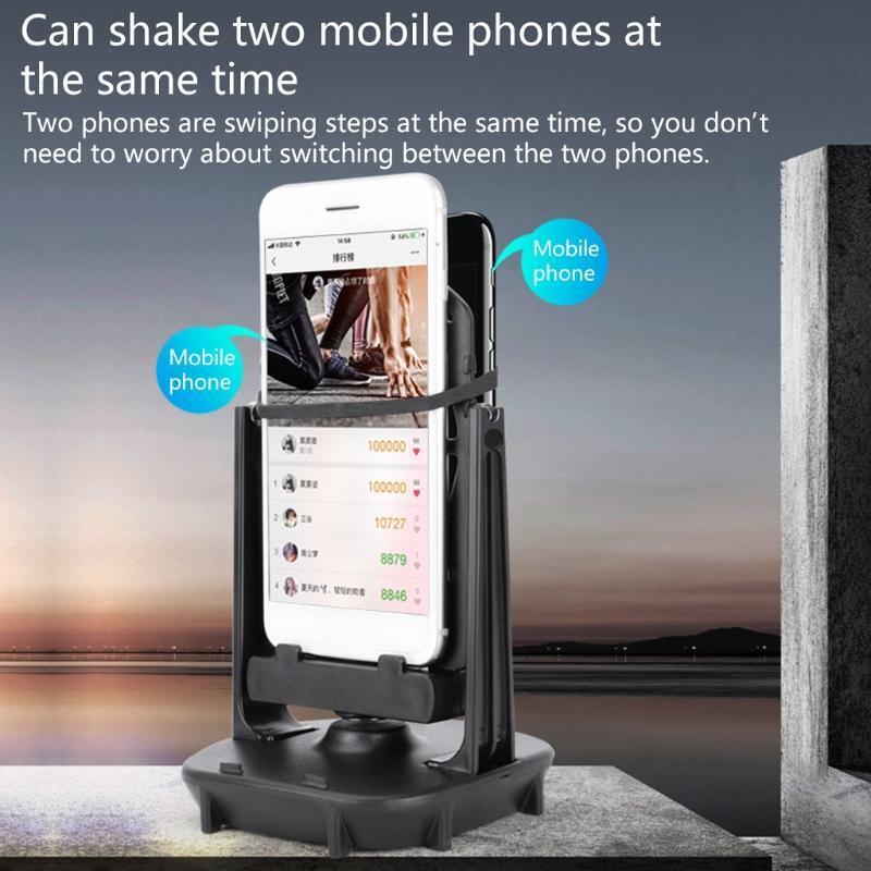 Mobile Phone Shaker Automatic Shake Step Earning Swing Device Phone Shaker