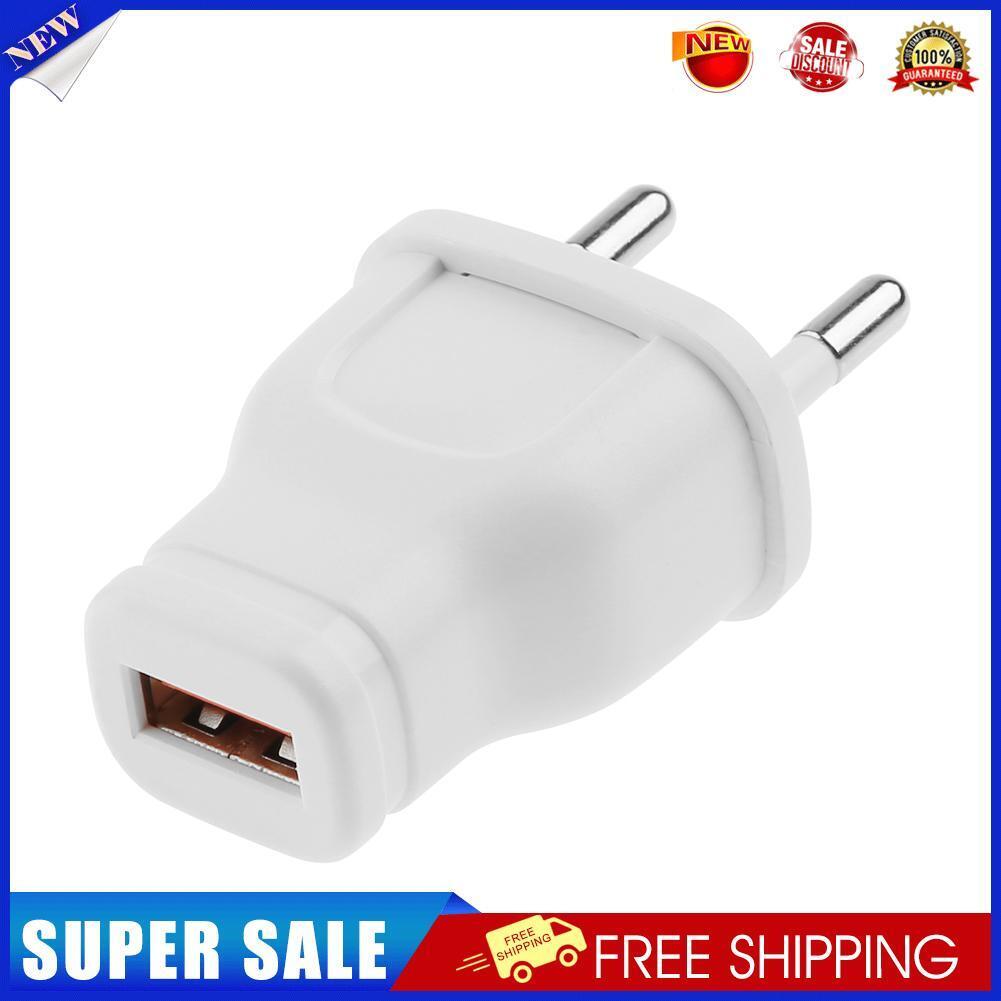 Direct Charging DC 5V 1A USB Charger Adapter Cable Connector (White EU)
