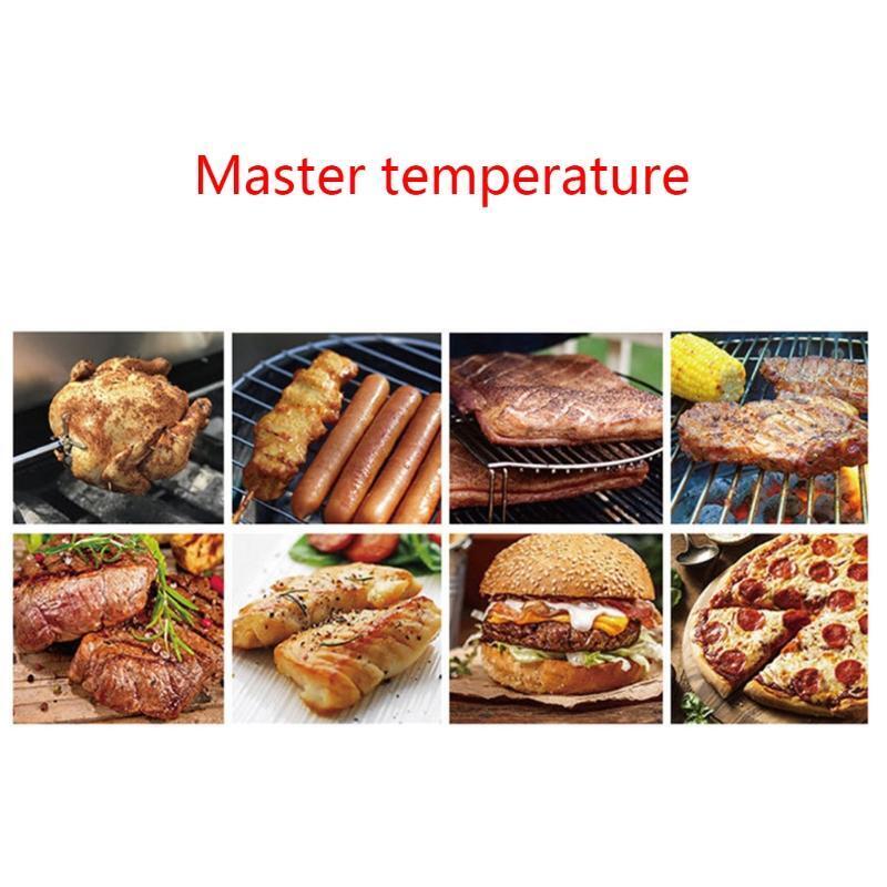 Stainless Steel Barbeque Thermometer Grill Oven Food Cooking Baking Thermometers