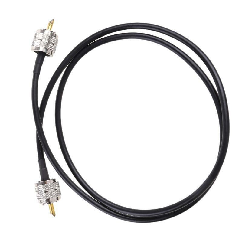 CB Radio Cable PL259 Jumper 3FT(1m) RF Adapter PL-259 UHF Male to Male Connector