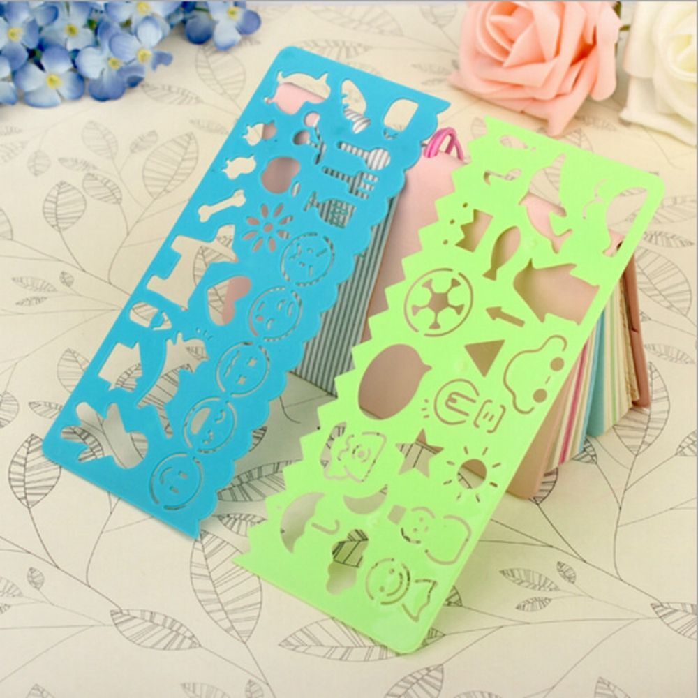 Ruler Animal Drafting Tools Stationery For Students Learning Draw Pictures