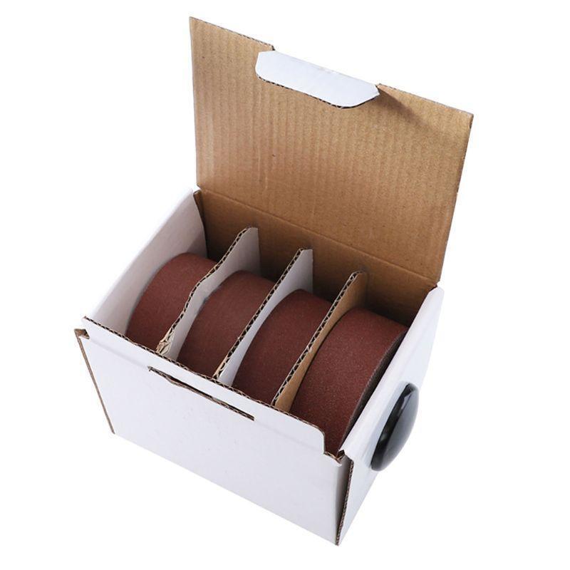 6 Meter 150-400 Grit Emery Cloth Roll Polishing Sandpaper for Grinding Tools